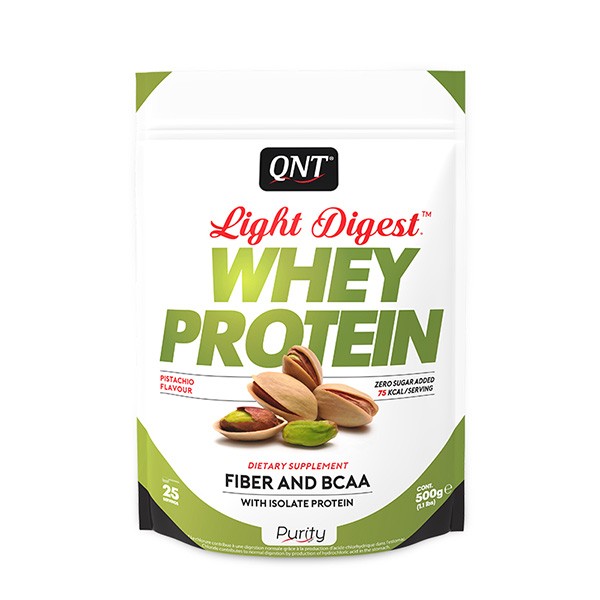 QNT Light Digest Whey Protein 500g Pistazie