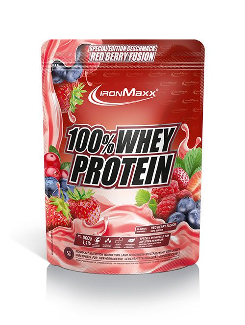 IronMaxx 100% Whey Protein LIMITED 500g Chocolate Brownie Fudge