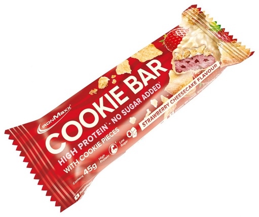 Ironmaxx Cookie Bar 24x45g Blondie Brownie