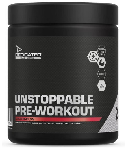 Dedicated Unstoppable Pre-Workout 300g Rocket Ice