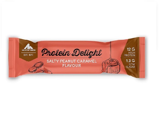 Multipower Protein Delight Protein Bar 18x 35g Salty Peanut Caramel