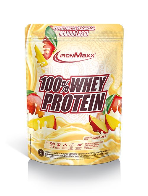 IronMaxx 100% Whey Protein LIMITED 500g Chocolate Brownie Fudge