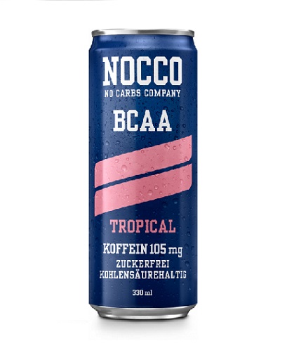 Nocco BCAA Drink blau (24 x 330 ml) Tropical