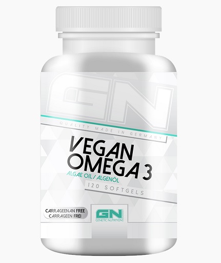 GN Vegan Omega 3 Algenöl 120 Softgel Kapseln