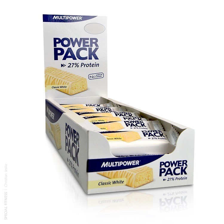 Multipower Power Pack Protein Bar 24x 35g Classic Milk Choc