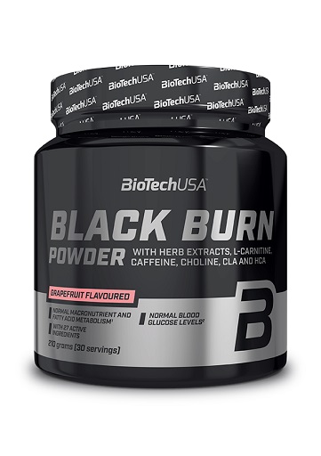 BioTech Black Burn Powder Grapefruit - 210g
