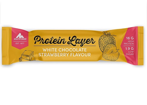 Multipower Power Layer Protein Bar 18x 50g Peanut Caramel