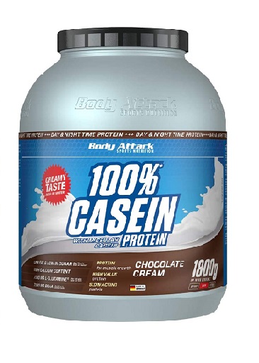 Body Attack 100% Casein Protein 1,8kg Natural