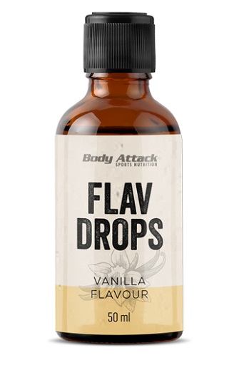 Body Attack Flavour Drops 50ml Cherry