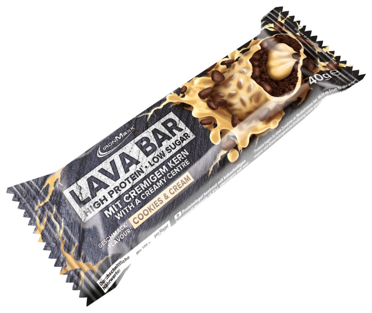 Ironmaxx Lava Bar 18x40g Cookies and Cream