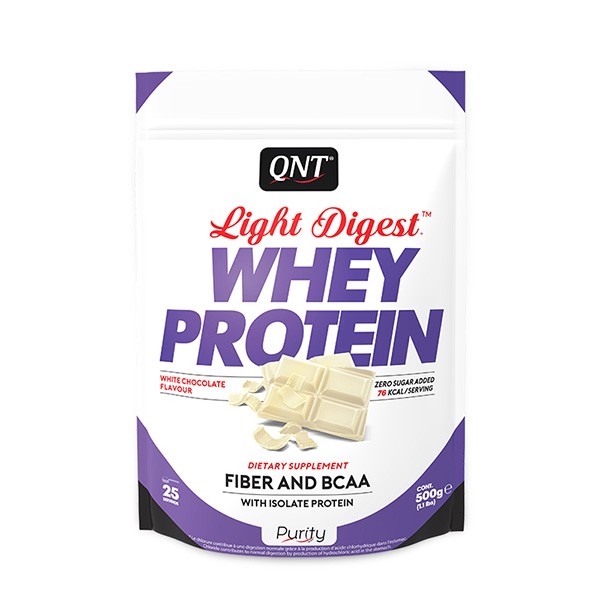 QNT Light Digest Whey Protein 500g Sweet Popcorn
